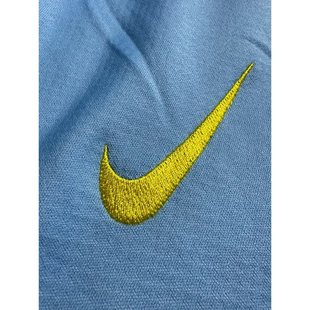 Vintage Manchester City Nike Team Jacket Blue Yellow Men's Large